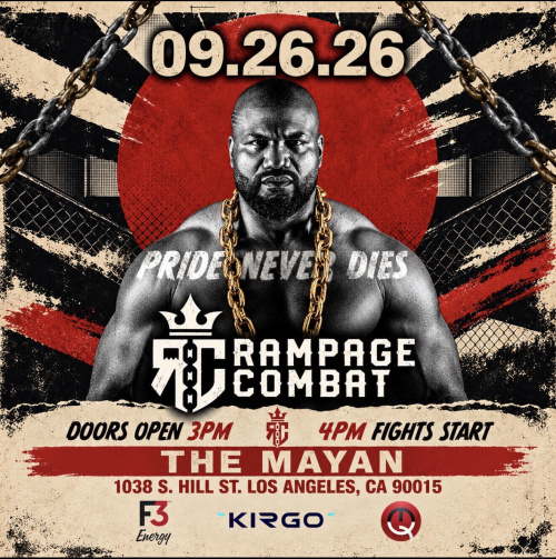 Rampage Combat 4 - Flyer