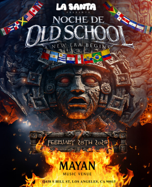 Flyer: La Santa Presents, Noche De Old School