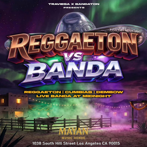 TRAVIESA REGGAETON VS BANDA PARTY - Flyer