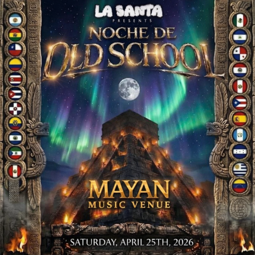 La Santa Presents, Noche De Old School - Flyer