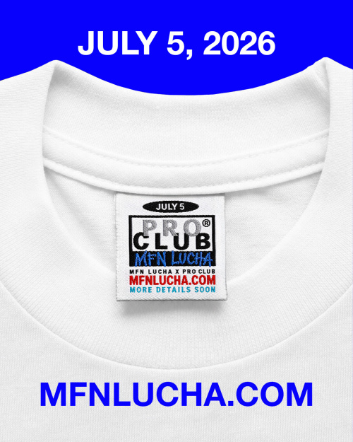 MFN Lucha X Pro Club - Flyer