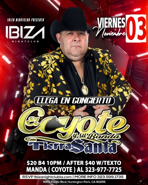 El Coyote - Ibiza Nightclub LA