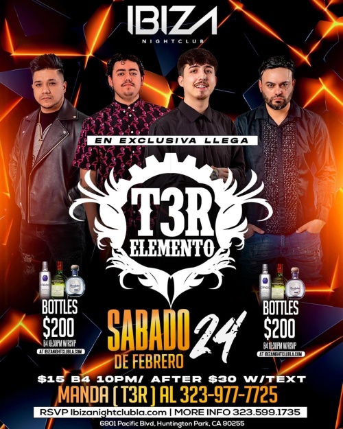 T3R Elemento - Ibiza Nightclub LA
