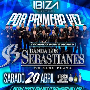 Banda Los Sebastianes, Saturday, April 20th, 2024