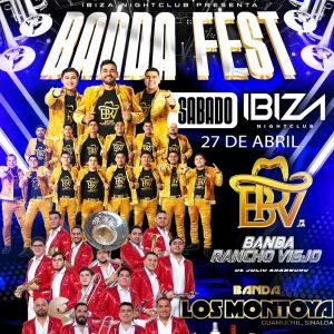 Banda Fest!, Saturday, April 27th, 2024