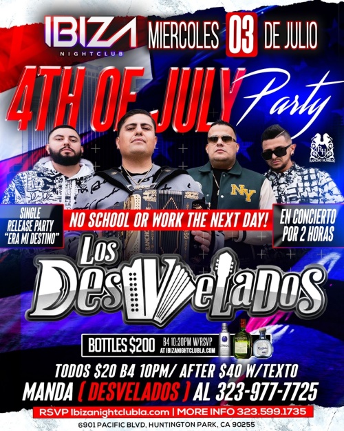 Desvelados - Ibiza Nightclub LA