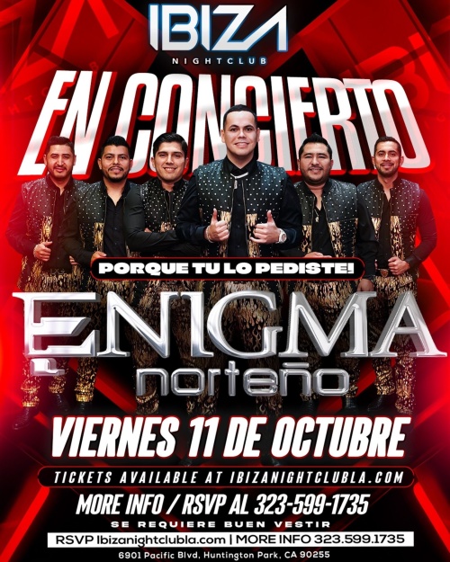 Enigma Norteno - Ibiza Nightclub LA