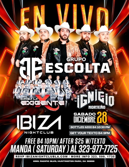 Grupo Escolta - Ibiza Nightclub LA