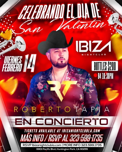 Roberto Tapia - Ibiza Nightclub LA