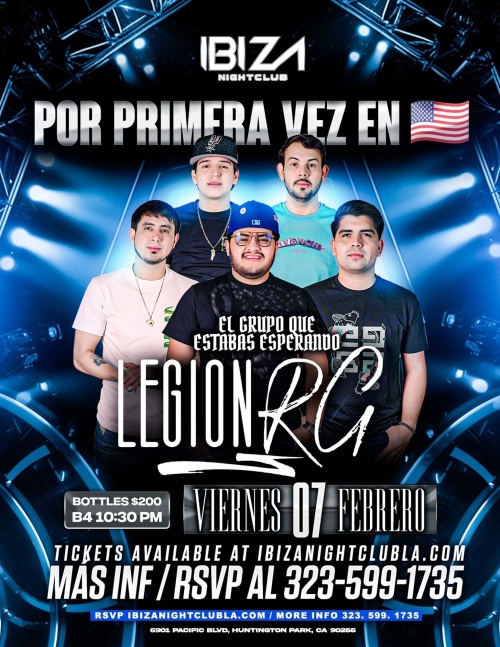 Legion Rg - Ibiza Nightclub LA