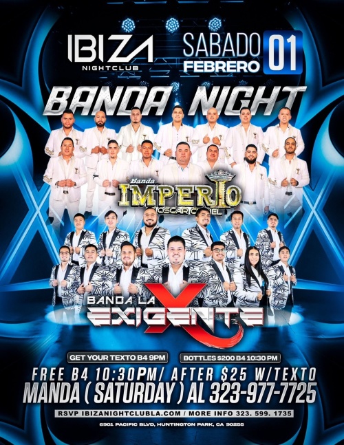 Banda Imperio - Ibiza Nightclub LA