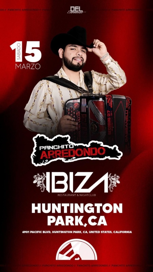 Panchito Arredondo - Ibiza Nightclub LA