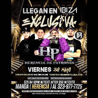 Herencia de Patrones, Friday, May 30th, 2025