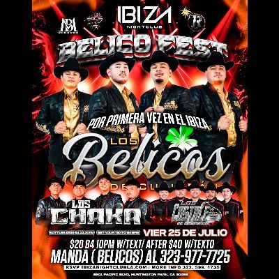 Los Belicos de Culiacan, Friday, July 25th, 2025