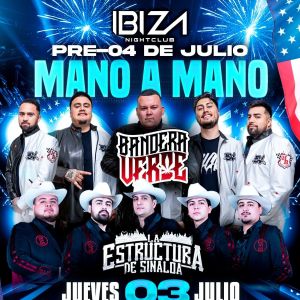 Bandera Verde y La Estructura, Thursday, July 3rd, 2025