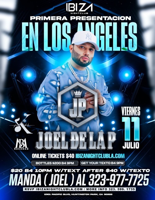 Joel De La P - Ibiza Nightclub LA