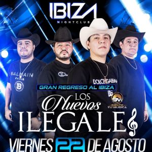 Los Nuevos Ilegales, Friday, August 22nd, 2025