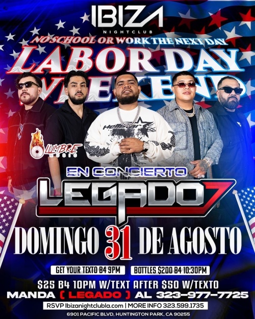 Legado 7 - Ibiza Nightclub LA
