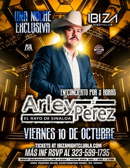 Arley Perez - Ibiza Nightclub LA