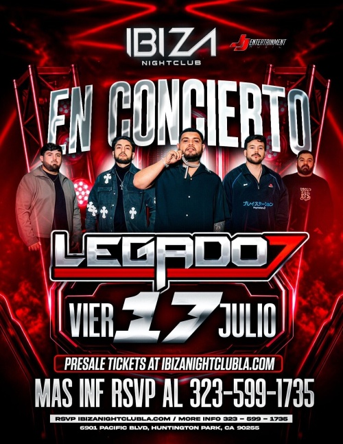 Legado 7 - Ibiza Nightclub LA