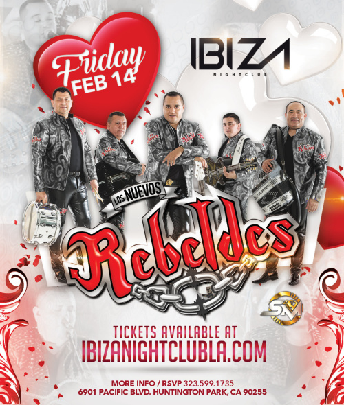 Los Nuevos Rebeldes - Ibiza Nightclub LA