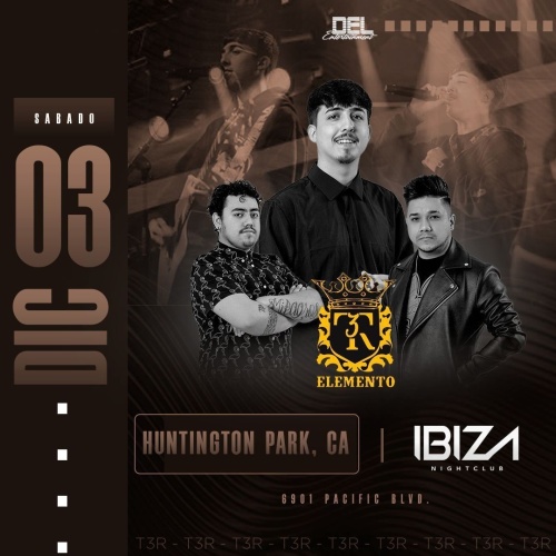 T3R ELEMENTO - Ibiza Nightclub LA