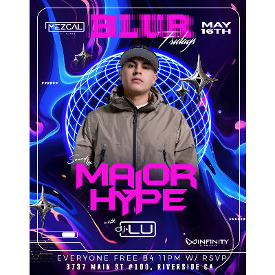 BLUR FRIDAYS, Friday, May 16th, 2025