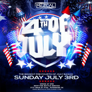 Pre-4th of July Bash, Sunday, July 3rd, 2022