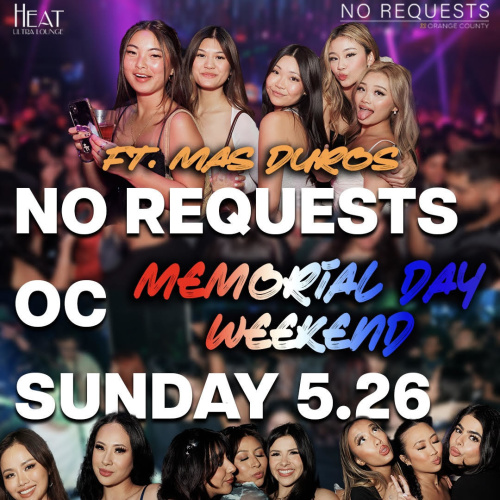 No Requests And Mas Duro Present MDW - Heat Ultra lounge