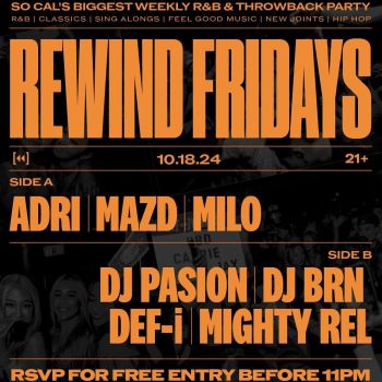 Rewind OC - Fri Oct 18