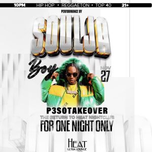 Pre-Thanksgiving With Soulja Boy And DJ Peso, Wednesday, November 27th, 2024