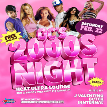 2000's Night - Sat Feb 22