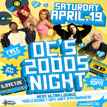 2000's Night - Sat Apr 19
