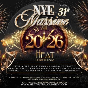 New Years Eve 2026 - Wed Dec 31