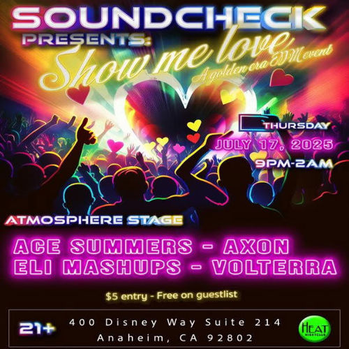 Soundcheck Presents, Show Me Love