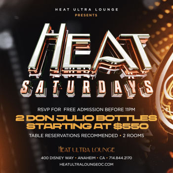 HEAT Saturdays - Sat Aug 30