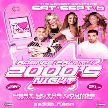 2000's Night - Sat Sep 6