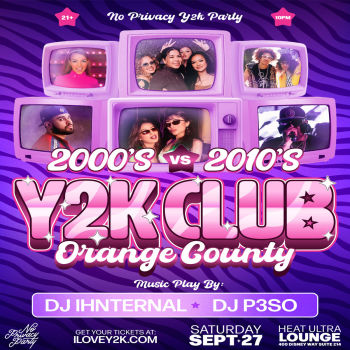 2000's Night - Sat Sep 27