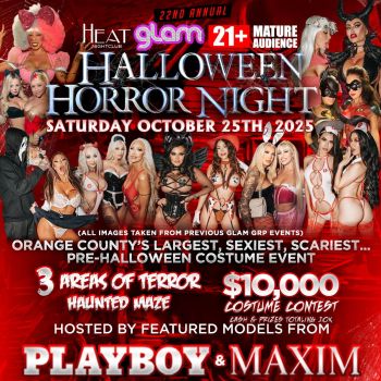 Glam Halloween Horror Night - Sat Oct 25