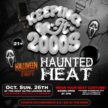 Keeping It 2000's Day Party - Sun Oct 26