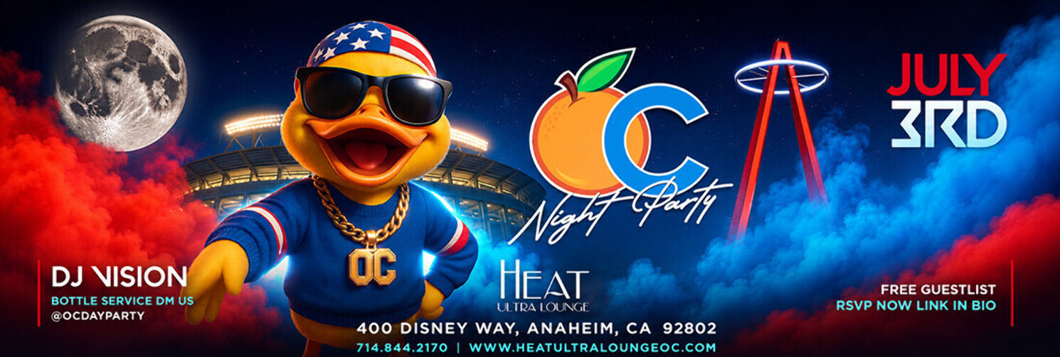 OC Night Party With DJ Vision