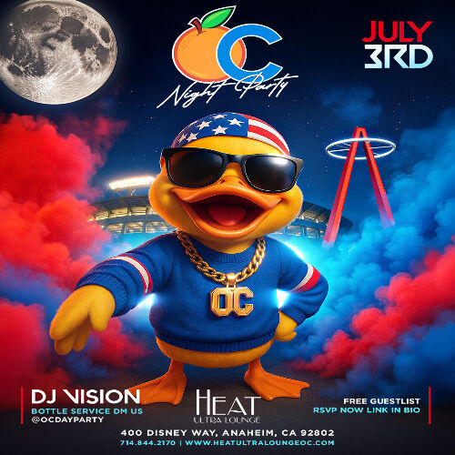 OC Night Party With DJ Vision