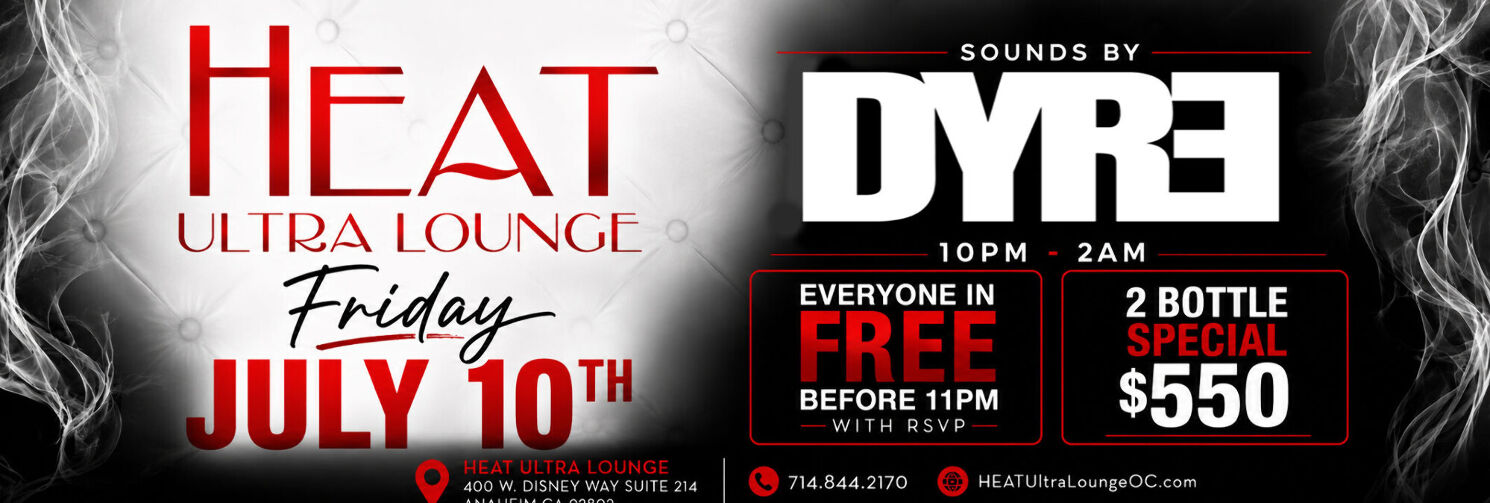 HEAT Fridays With DJ Dyre