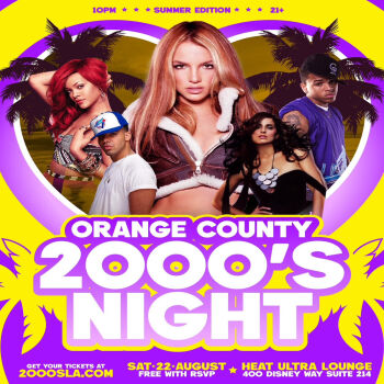 2000's Night - Sat Aug 22