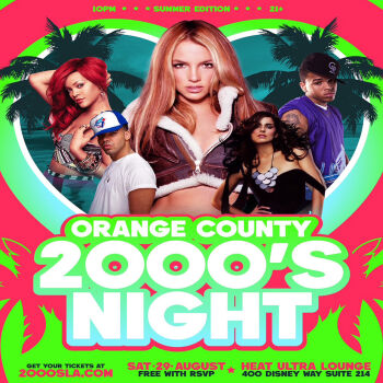 2000's Night - Sat Aug 29
