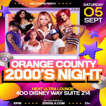 2000's Night - Sat Sep 5
