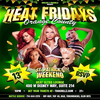 HEAT Fridays - Fri Mar 13