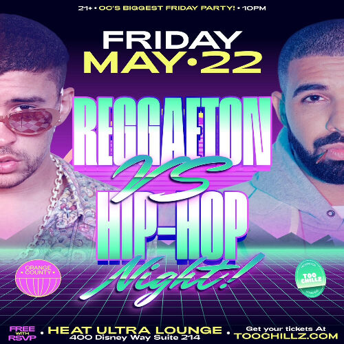 Reggaeton VS. Hip Hop Party