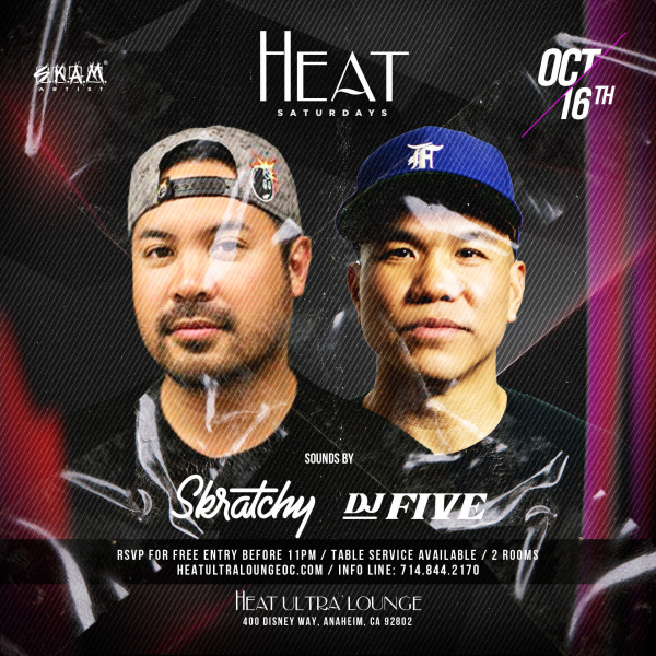 Haunted HEAT With DJ Five & Skratchy