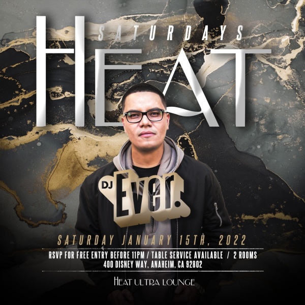 Heat Saturdays W/ DJ Ever